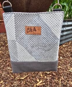 Crossbody Bag (no pocket)- Grey