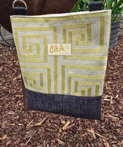 Crossbody Bag (no pocket)- Cirtus/Lime/Charcoal