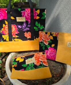 Mother’s Day Trio: Limited Edition Upcycled Bag Collection - Floral Delight