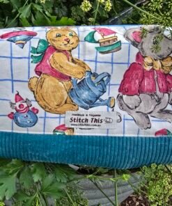 Boxy Toiletry Bag - Vintage Teddy Bears