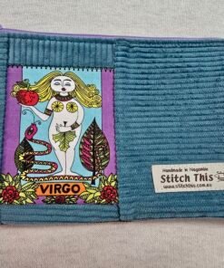 Zodiac Pouch - Virgo Teal/Brown