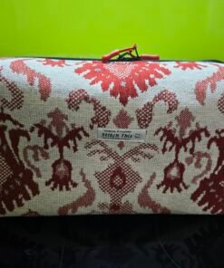 The "Eco-Voyager" Boxy Travel Bag - Rust