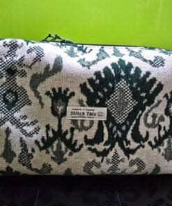 The "Eco-Voyager" Boxy Travel Bag - Forest Green