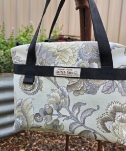 Boxy Toiletry Bag - Taupe jacobean Medium