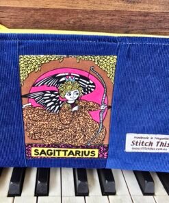 Zodiac Pouch - Sagittarius Blue/Brown