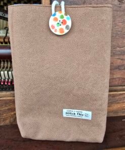 Book Pouch - Brown
