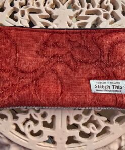 Zippered Pouch - Rust