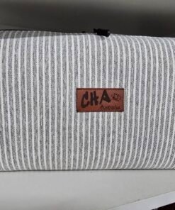 The "Eco-Voyager" Medium Boxy Travel Bag - Pale Grey