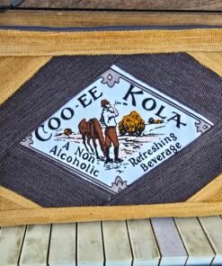 Vintage Australiana Zippered Pouch - Coo_EE Kola