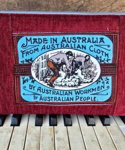 Vintage Australiana Zippered Pouch - Made in Australia