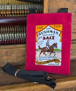 Vintage Australiana Crossbody Bag - Bushman Salt
