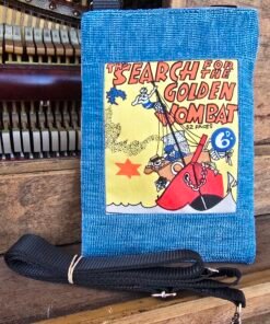 Vintage Australiana Crossbody Bag - The Search for the Golden Wombat