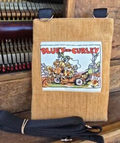 Vintage Australiana Crossbody Bag - Bluey and Curley