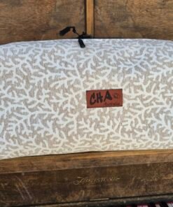 The "Eco-Voyager" Boxy Travel Bag - Cream Coral